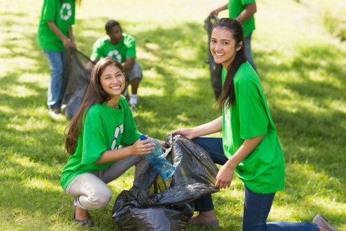 Professional waste management team in Greenwich