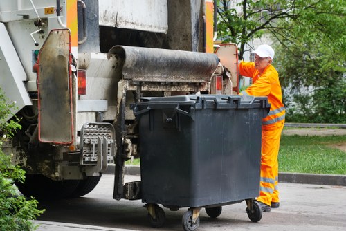 Recycling and disposal during flat clearance in Greenwich