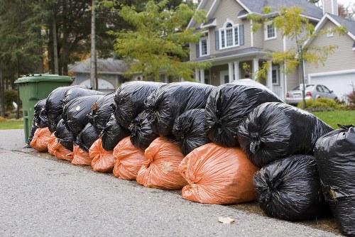 Organized and clutter-free home post-clearance in Greenwich